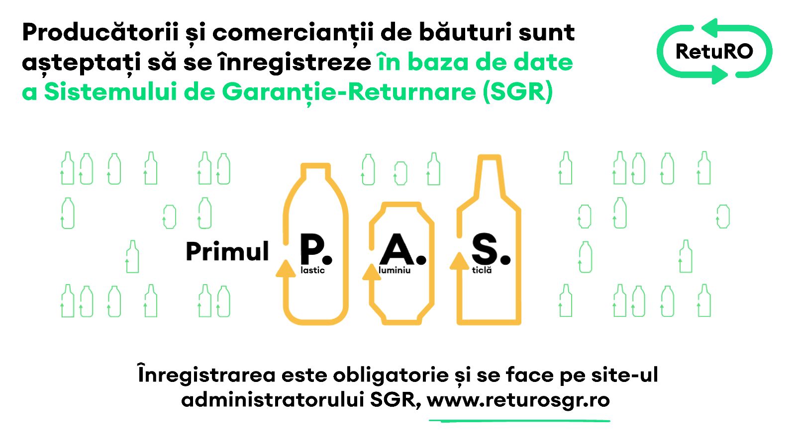 Înregistrarea în baza de date a Sistemului de Garantie-Returnare RetuRO